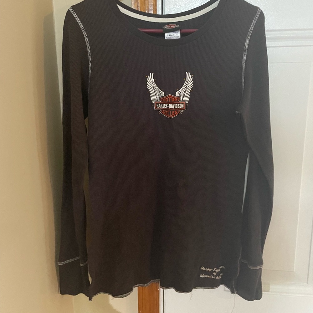 Women’s long sleeve thermal Harley Davidson top
